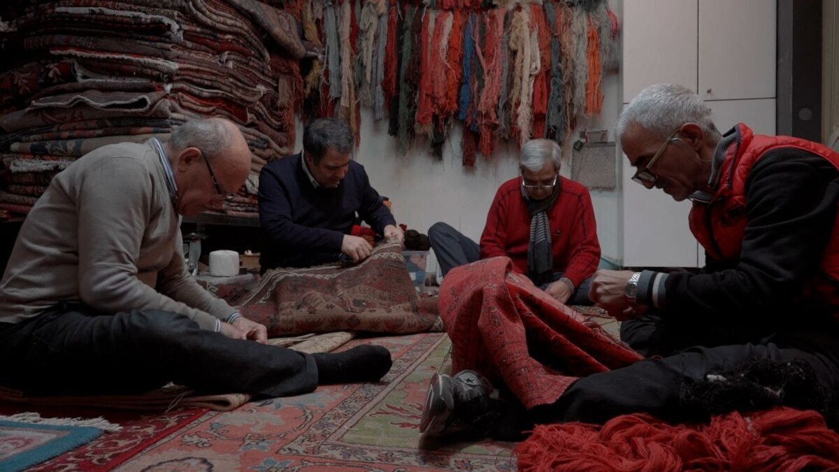 &laquo;گره&raquo;؛ روایتی از فرش ایرانی در ایتالیا ///////