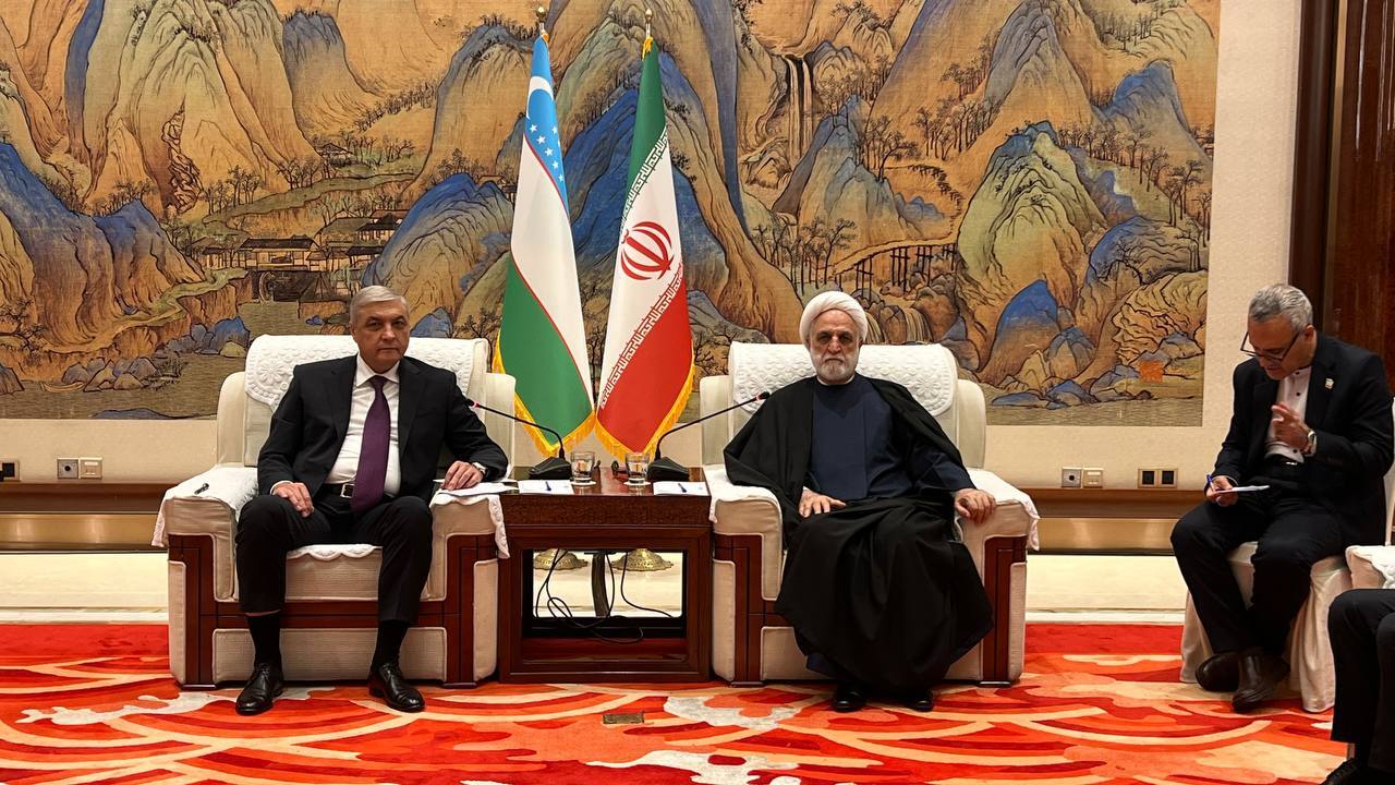 گفت‌وگوی رئیس دستگاه قضایی ایران با روسای قضایی کشورهای عضو شانگهای