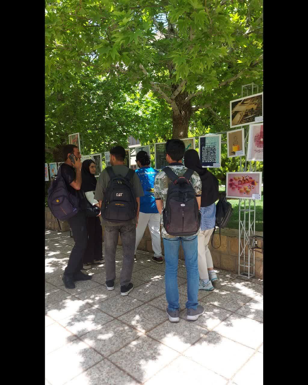 برپایی نمایشگاه دستاورد‌های هنری دانشجویان با ۴۵۰ اثر
