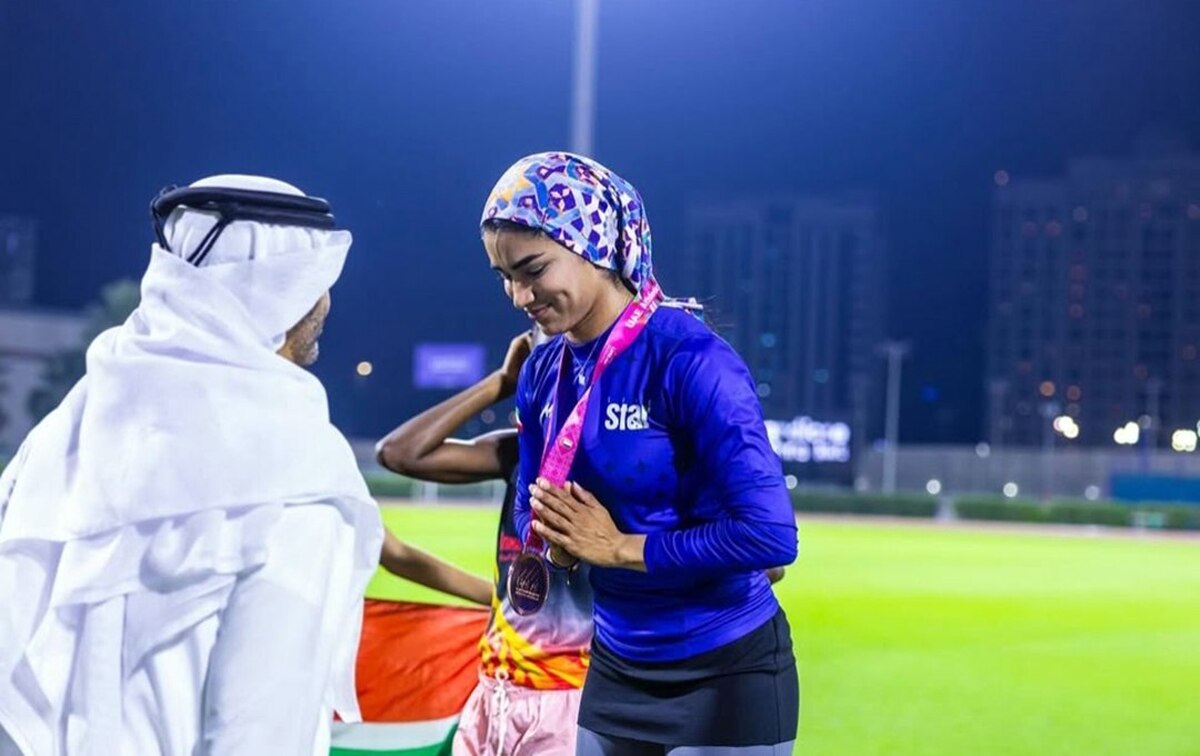 کسب مقام سوم اسماعیل‌نژاد در مسابقات دوی دبی