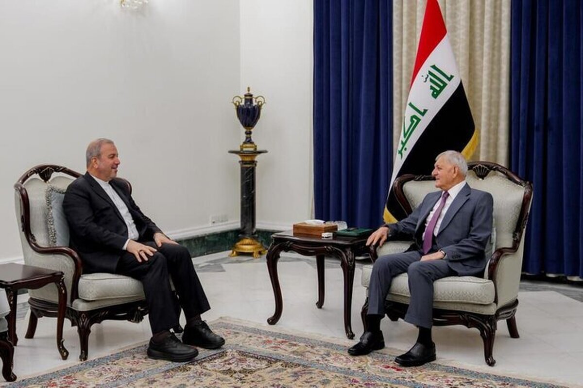 سفیر ایران در عراق با رئیس جمهور این کشور دیدار و گفت‌وگو کرد