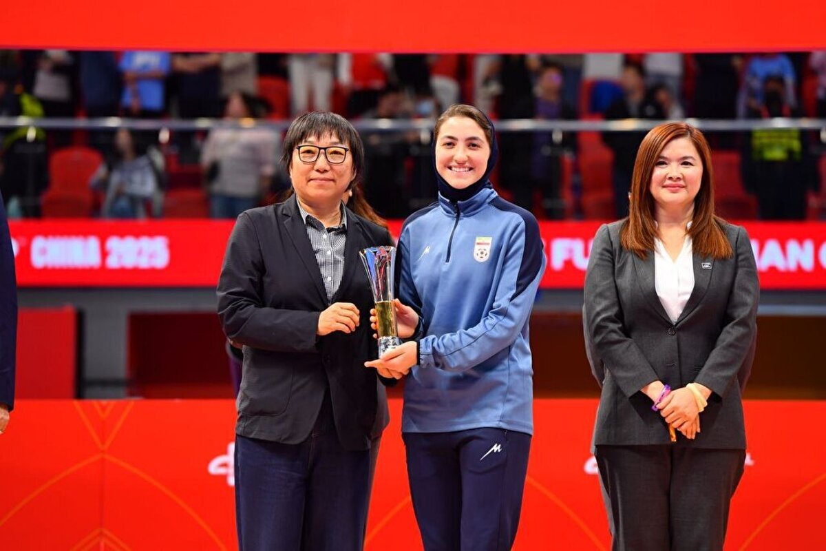 ترکمان خانم گل جام ملت‌های فوتسال آسیا شد+عکس