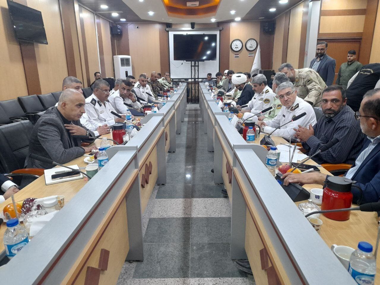 ارزیابی وضعیت ایمنی جاده‌های عراق توسط پلیس ایران