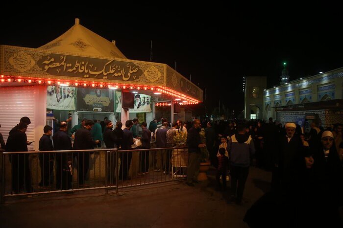 اجتماع بزرگ صادقیون در مشهدالرضا و قم + فیلم و عکس