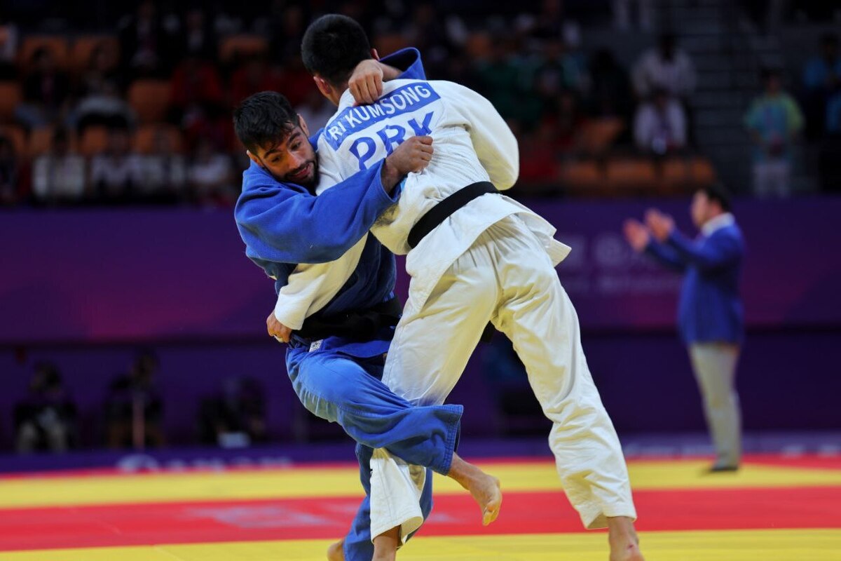 جودو قهرمانی آسیا| حذف محمودی با شکست مقابل نماینده تاجیکستان