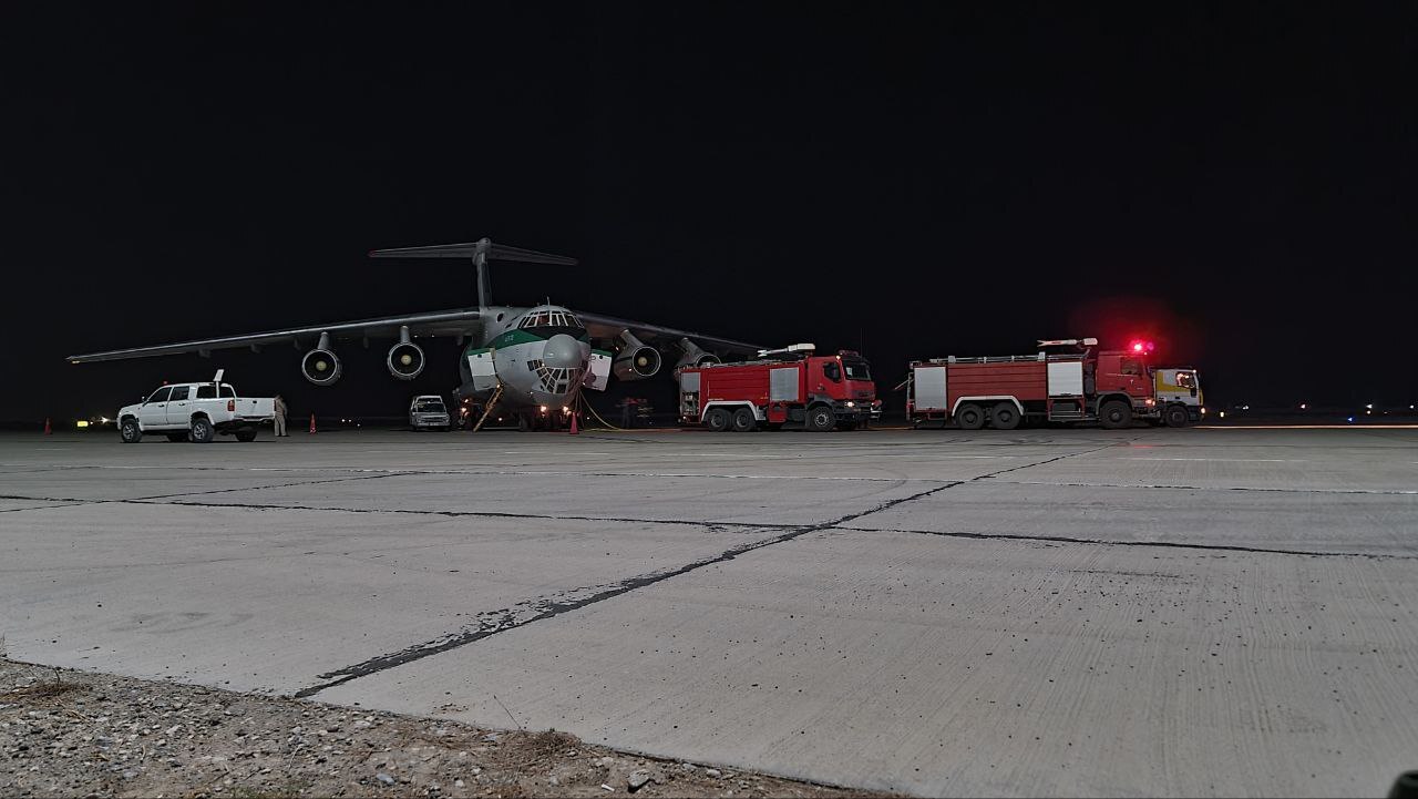 تصاویری از اطفای حریق هوایی توسط هواپیمای ایلوشین