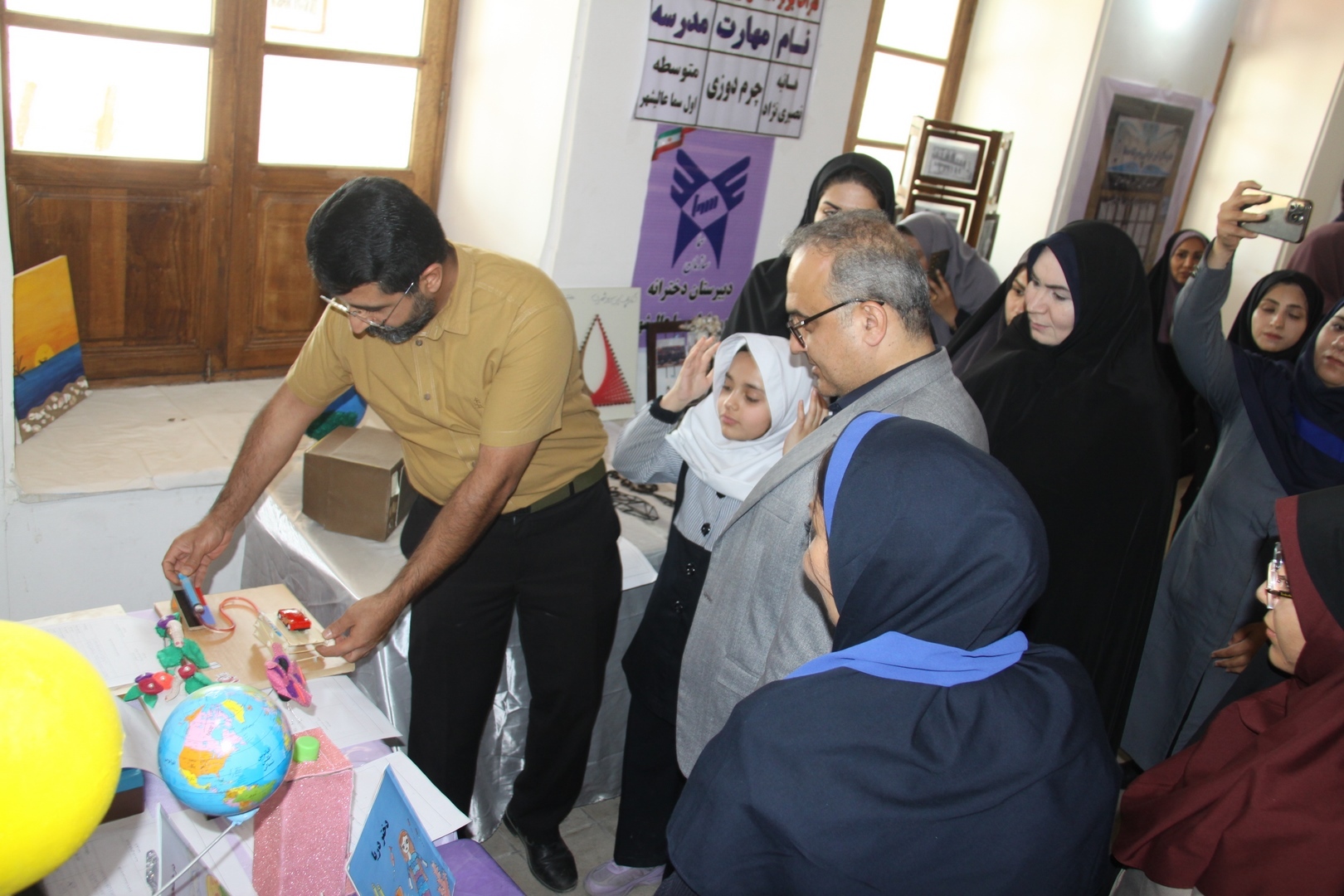 نمایش خلاقیت و نوآوری نسل آینده در مدارس سما