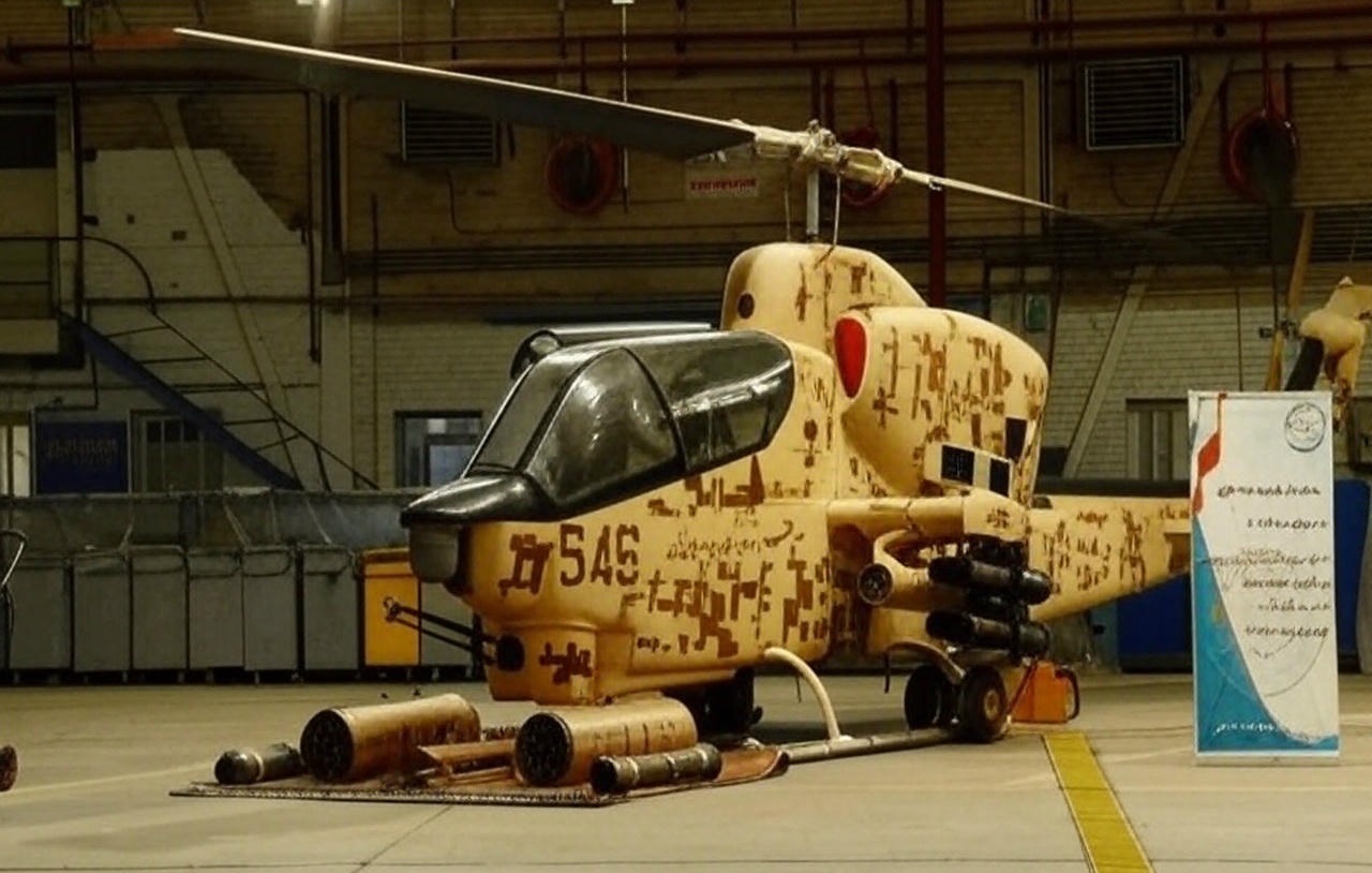 ارتقای بالگردهای کبرا هوانیروز ارتش ایران با فناوریهای پیشرفته +عکس ارتقای بالگردهای کبرا هوانیروز ارتش ایران با فناوریهای پیشرفته +عکس