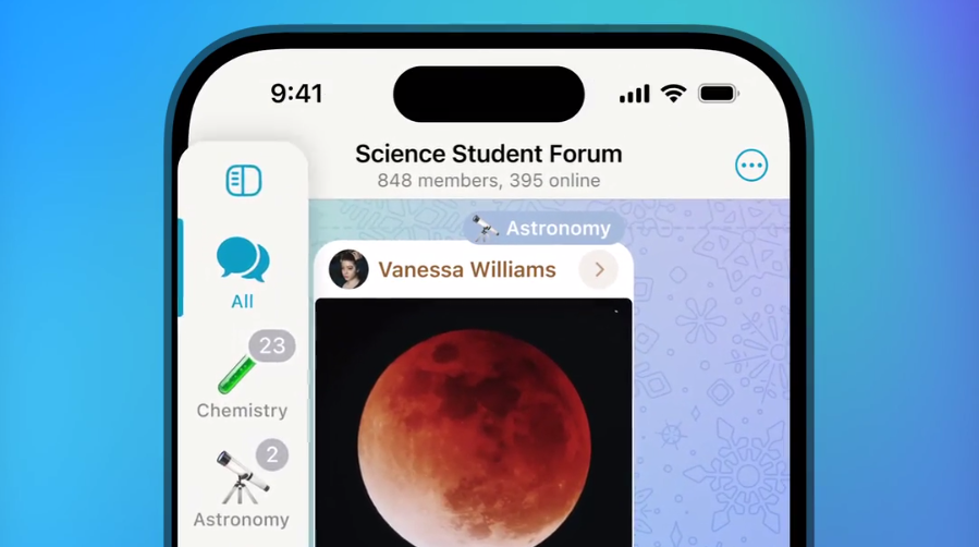 تلگرام با قابلیت ارسال پیام خصوصی به کانالها بهروز شد تلگرام با قابلیت ارسال پیام خصوصی به کانالها بهروز شد