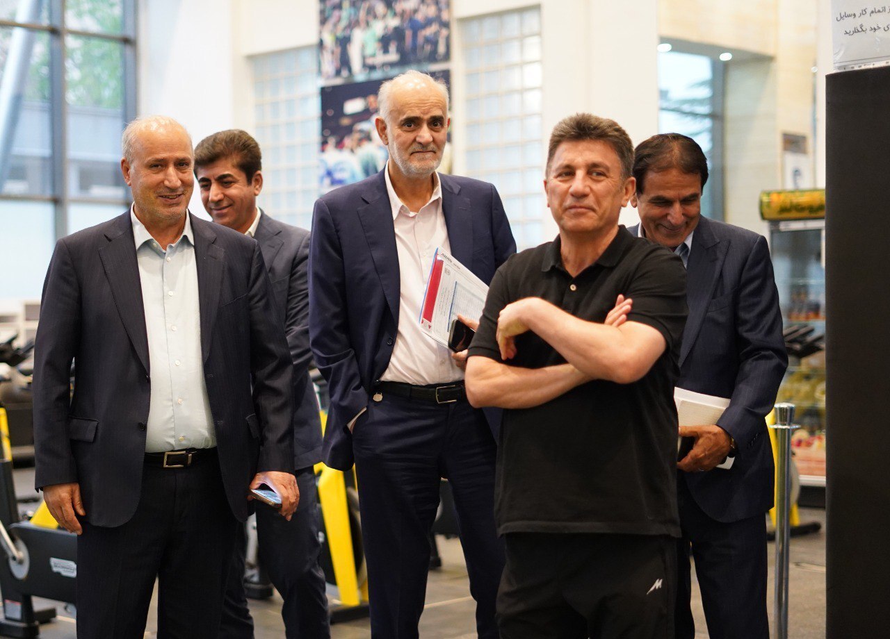 حضور مهدی تاج در اردوی تیم ملی ایران حضور مهدی تاج در اردوی تیم ملی ایران