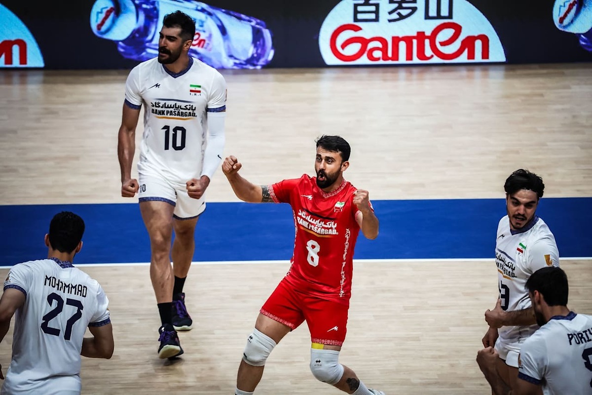 لیگ ملت های والیبال| اسماعیل نژاد امتیازآورترین بازیکن دیدار ایران و آمریکا 