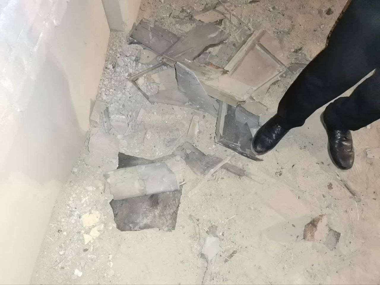 برخورد پهپاد رژیم صهیونیستی به بیمارستان کودکان حکیم تهران+ عکس