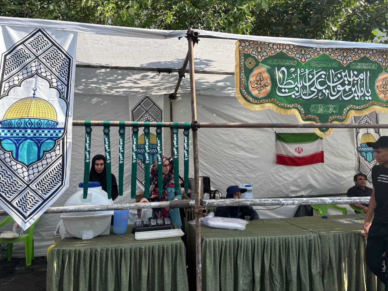 تهران یکپارچه حماسه شد/ گرامیداشت یاد دانشمندان هسته‌ای و فرماندهان طریق القدس در مهمانی کیلومتری