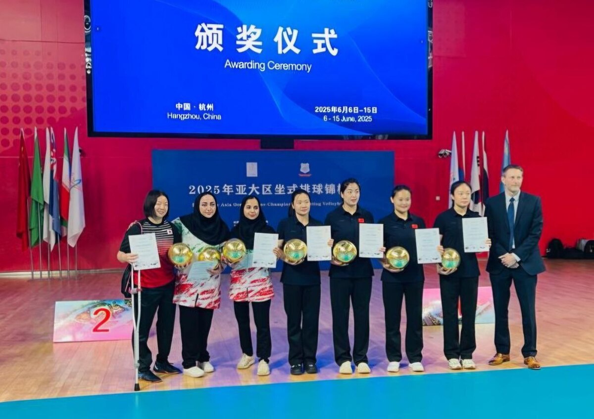 والیبال نشسته قهرمانی آسیا| دو نماینده ایران در جمع برترین بازیکنان قرار گرفتند
