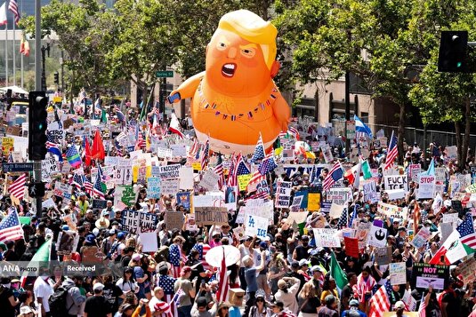 اعتراضات ضد ترامپ