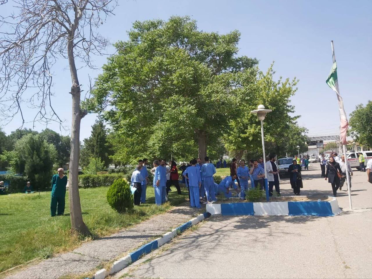 حمله رژیم صهیونیستی به بیمارستان فارابی کرمانشاه