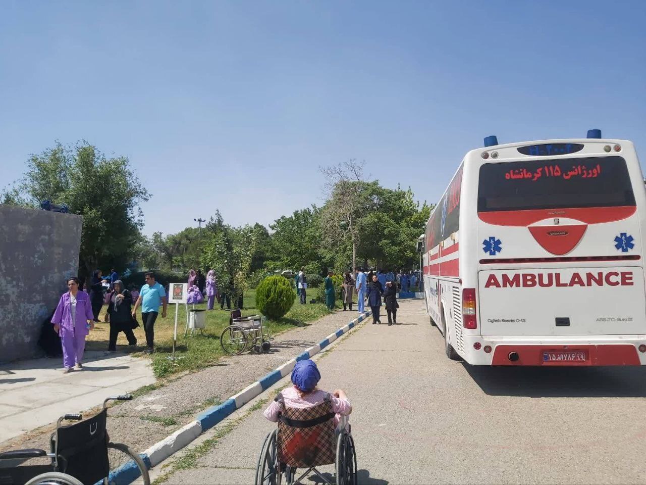 حمله رژیم صهیونیستی به بیمارستان فارابی کرمانشاه