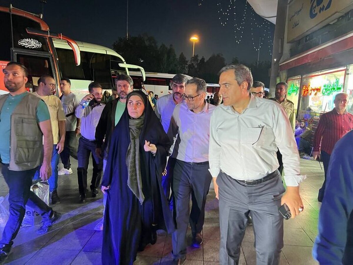بازدید شبانه وزیرراه و شهرسازی از ترمینال مسافربری جنوب تهران