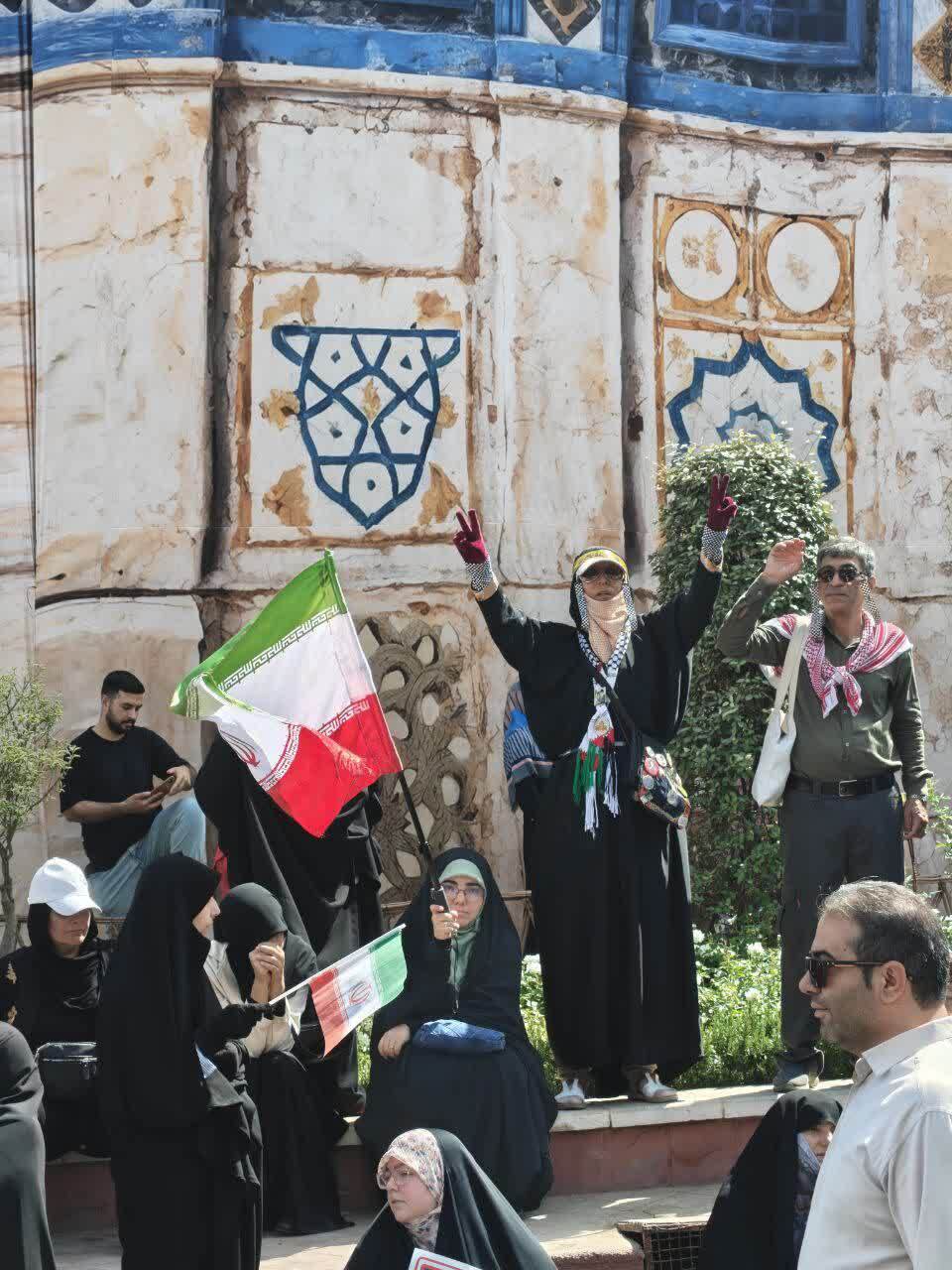 راهپیمایی جمعه نصر در سراسر کشور؛ از حضور بازیگر سریال پایتخت تا تجلی همدلی و ایستادگی