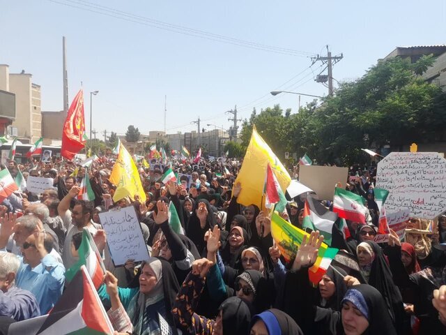 راهپیمایی جمعه نصر در سراسر کشور؛ از حضور بازیگر سریال پایتخت تا تجلی همدلی و ایستادگی