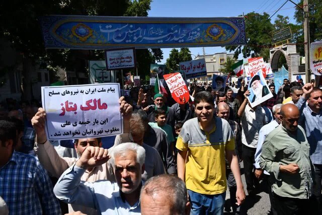 راهپیمایی جمعه نصر در سراسر کشور؛ از حضور بازیگر سریال پایتخت تا تجلی همدلی و ایستادگی