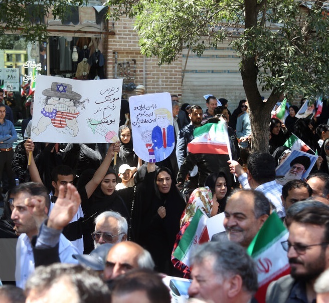 راهپیمایی جمعه نصر در سراسر کشور؛ از حضور بازیگر سریال پایتخت تا تجلی همدلی و ایستادگی