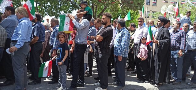 راهپیمایی جمعه نصر در سراسر کشور؛ از حضور بازیگر سریال پایتخت تا تجلی همدلی و ایستادگی