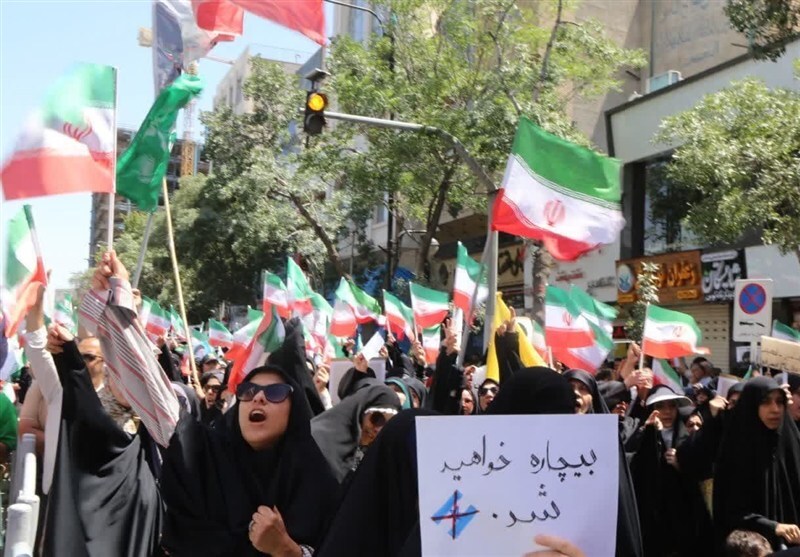 راهپیمایی جمعه نصر در سراسر کشور؛ از حضور بازیگر سریال پایتخت تا تجلی همدلی و ایستادگی