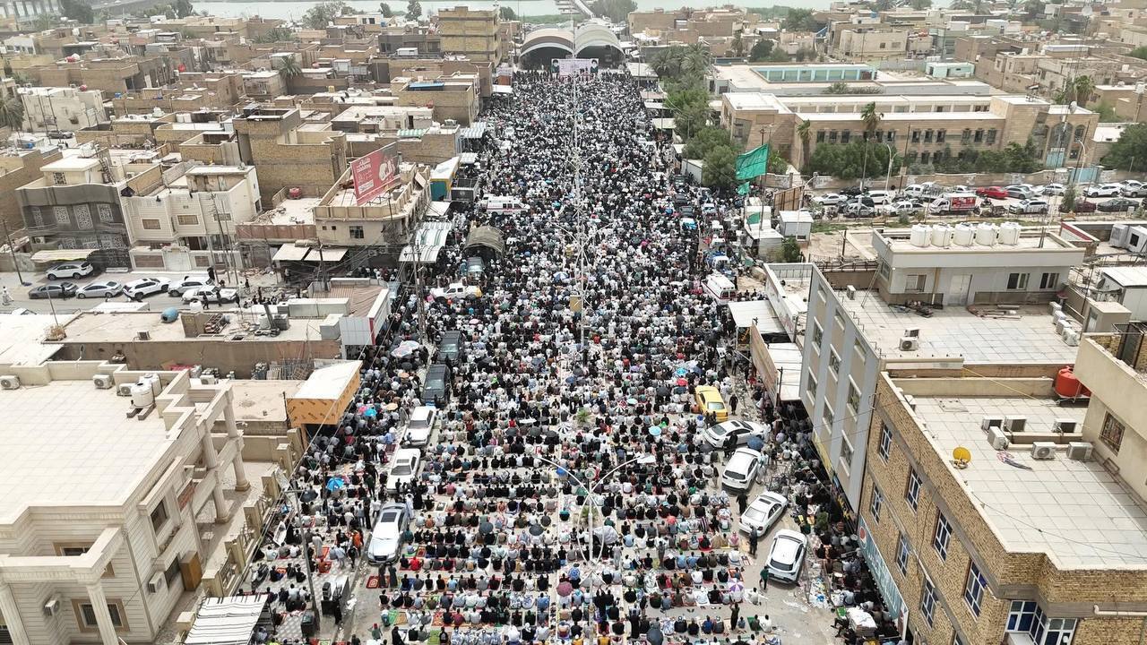 قیام میلیونی در عراق در پاسخ به فراخوان مقتدی صدر؛ از بغداد تا ذی‌قار و کوفه، مردم به حمایت از ایران برخاستند