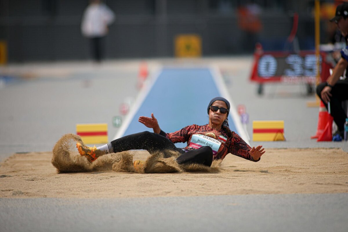 دو و میدانی قهرمانی آسیا| صعود مبینی به فینال پرش طول  کامران رکورد خود در ۱۱۰ متر بامانع را ارتقا داد