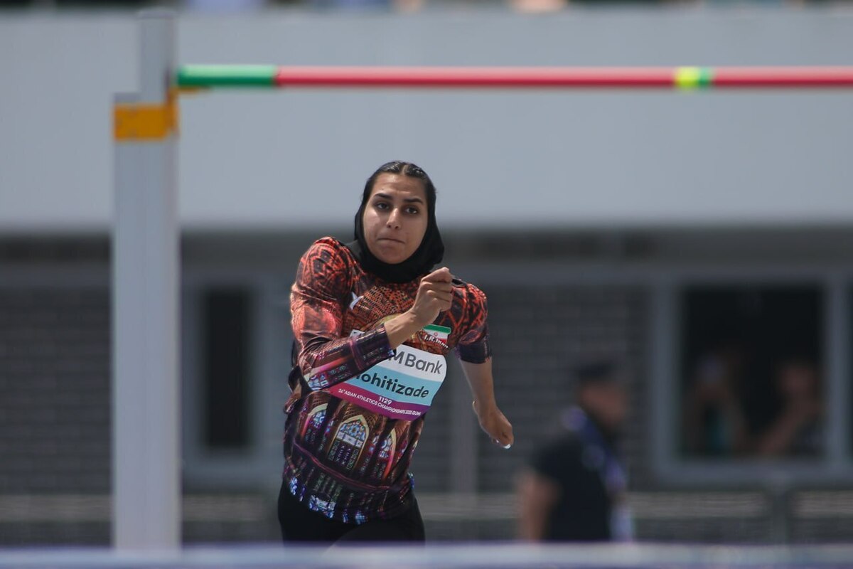 دوومیدانی قهرمانی آسیا| انصراف محیطی زاده از مسابقات به دلیل آسیب دیدگی