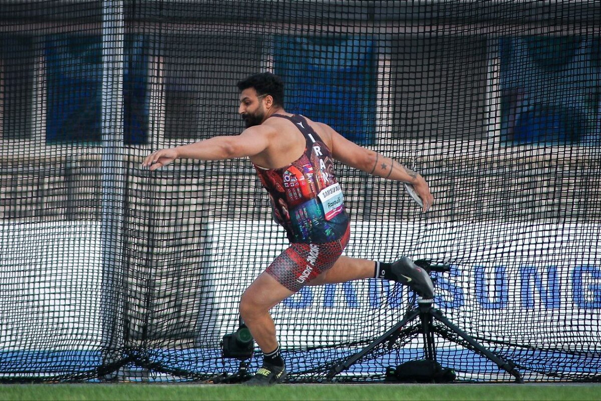 دوومیدانی قهرمانی آسیا| حسین رسولی از کسب مدال بازماند