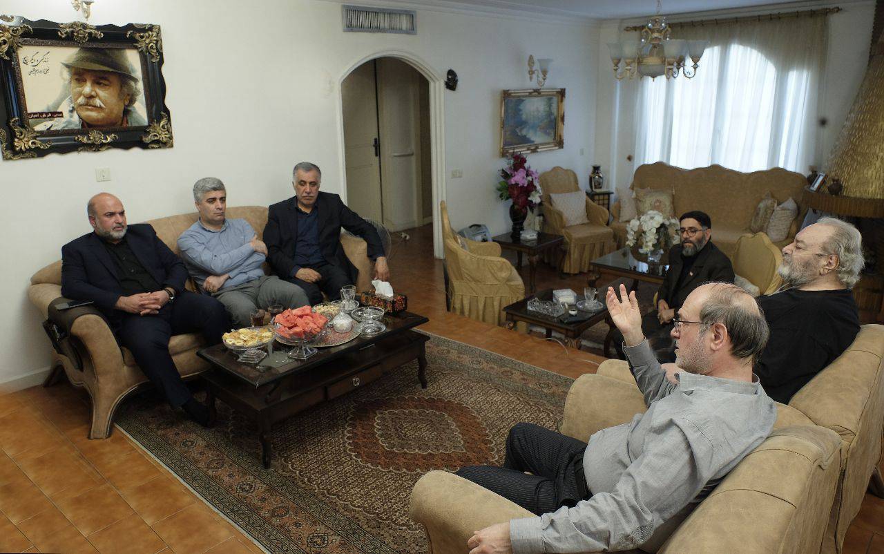 دیدار نمایندگان وزیر فرهنگ با هنرمند پیشکسوت/ محمدکاسبی: وطن برای ما مفهومی مقدس است