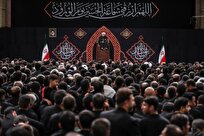 پایان مراسم عزاداری محرم ۱۴۴۷ در حسینیه امام خمینی (ره) | مرثیه‌سرایی در شب یازدهم محرم و تجلی اقتدار معنوی ایران در فضای تهدیدات منطقه‌ای