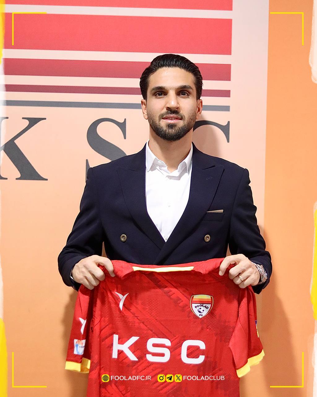 قرارداد انصاری با فولاد ۳ ساله تمدید شد