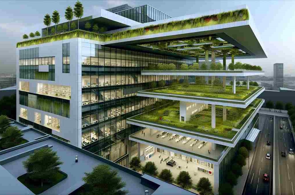 ساختمان‌هایی که برای زمین دل می‌سوزانند