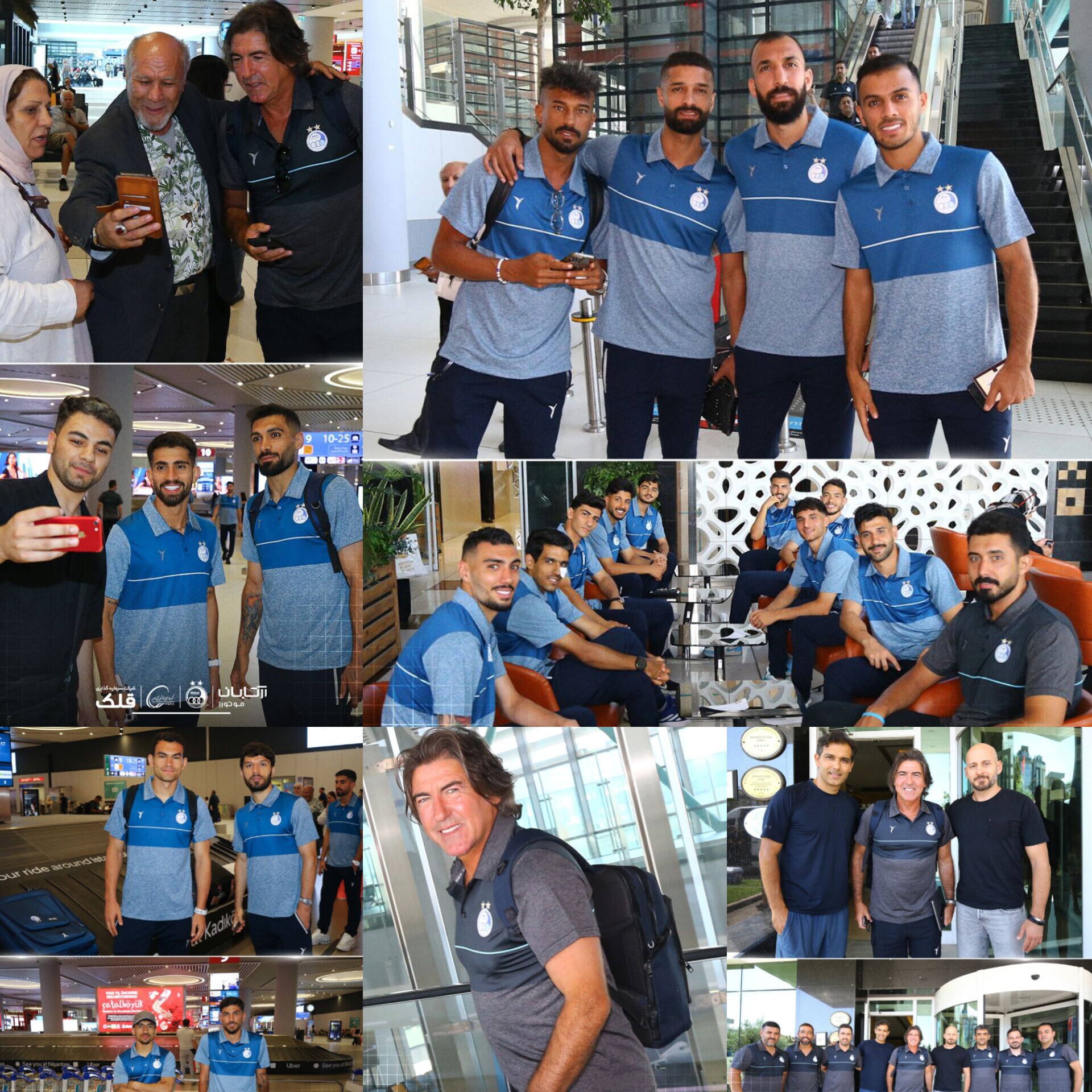 استقلال به ترکیه رسید/ دو دستیار دیگر ساپینتو به تیم ملحق شدند +تصاویر استقلال به ترکیه رسید/ دو دستیار دیگر ساپینتو به تیم ملحق شدند +تصاویر