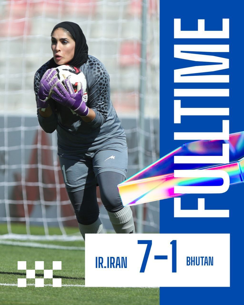 دومین برد متوالی تیم ملی فوتبال بانوان ایران با گلباران بوتان دومین برد متوالی تیم ملی فوتبال بانوان ایران با گلباران بوتان