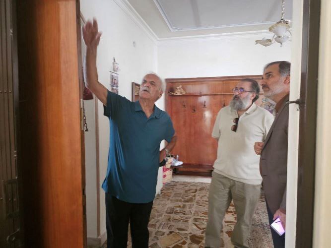 بازدید مدیران سینمایی از سینماگران آسیب‌دیده