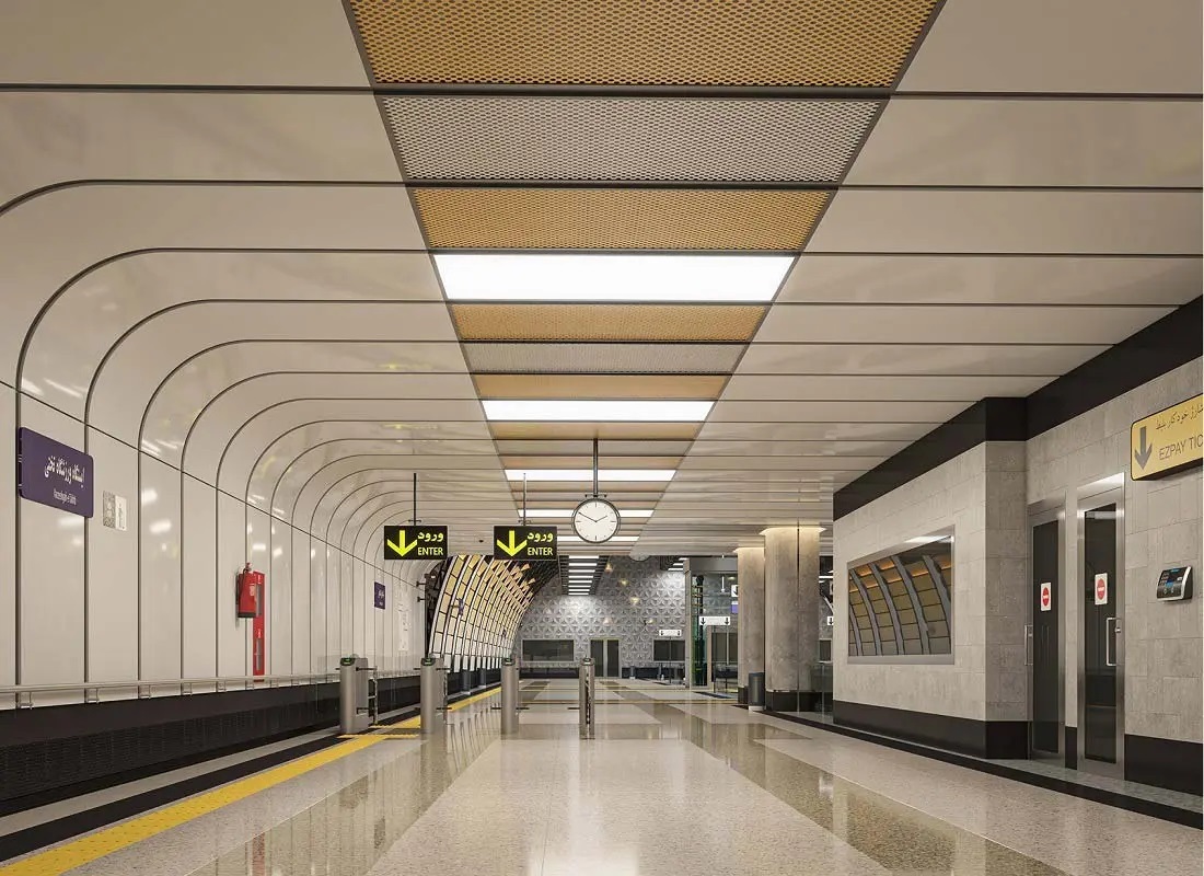 ورزشگاه تختی؛ پهناورترین و طولانی‌ترین ایستگاه مترو کشور به زودی افتتاح می‌شود