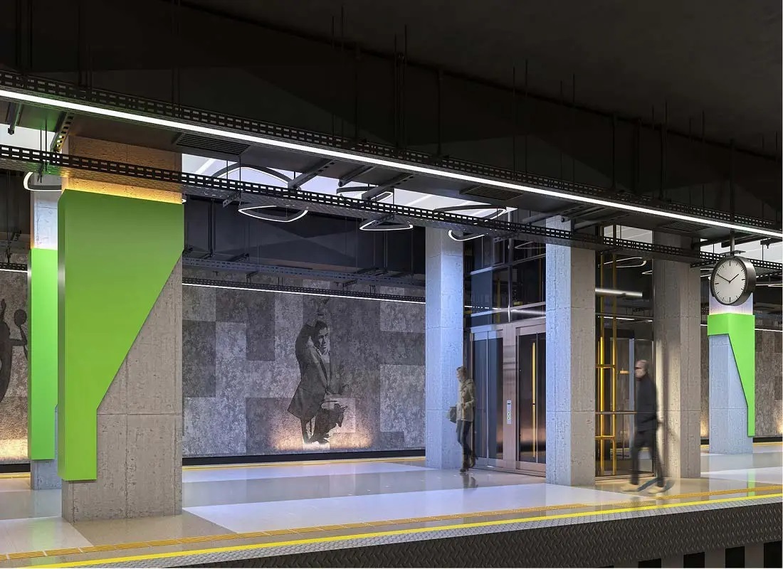 ورزشگاه تختی؛ پهناورترین و طولانی‌ترین ایستگاه مترو کشور به زودی افتتاح می‌شود