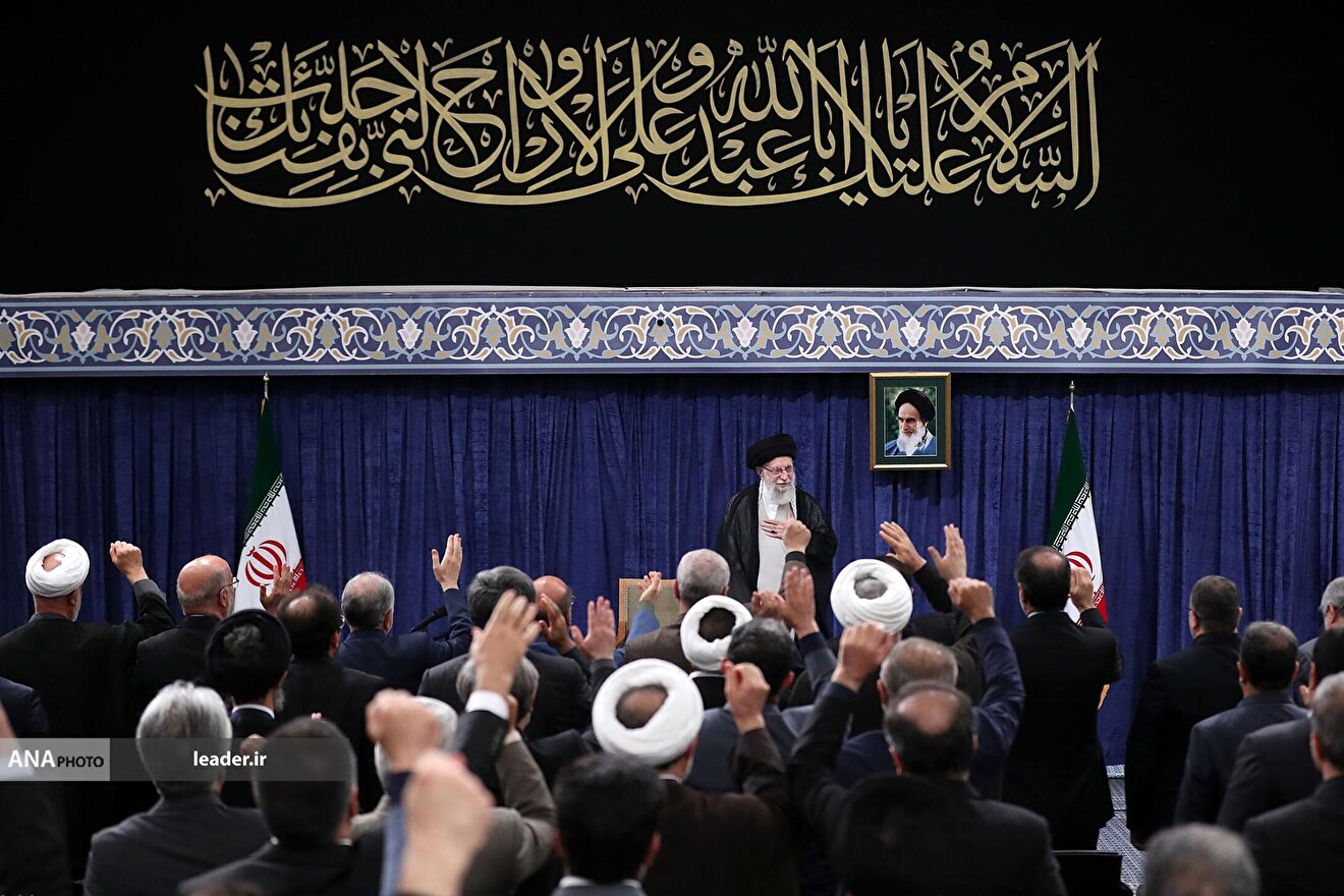 دیدار مسئولان قوه قضائیه با رهبر معظم انقلاب