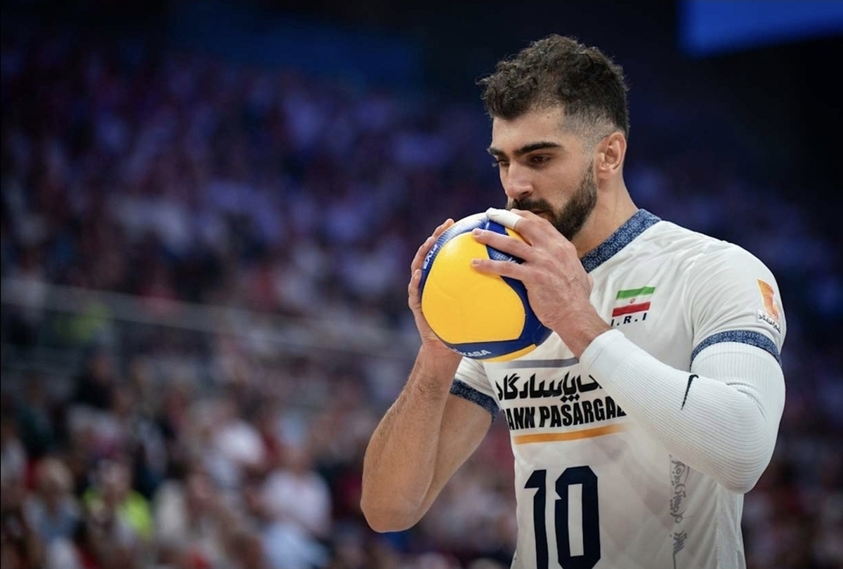 لیگ ملت‌های والیبال| اسماعیل نژاد امتیاز آورترین بازیکن زمین شد