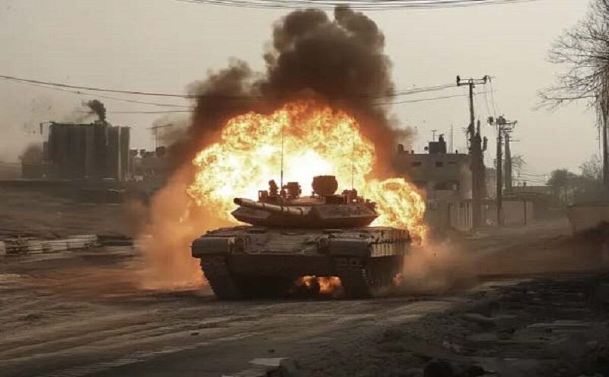 تخریب خودروی نظامی صهیونیستی با تله انفجاری در شرق غزه| حملات هماهنگ مقاومت به تجمع نظامیان در جبالیا