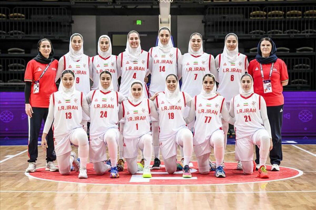 کاپ آسیا بسکتبال| تغییر ساعت دیدار فینال تیم ملی بانوان ایران