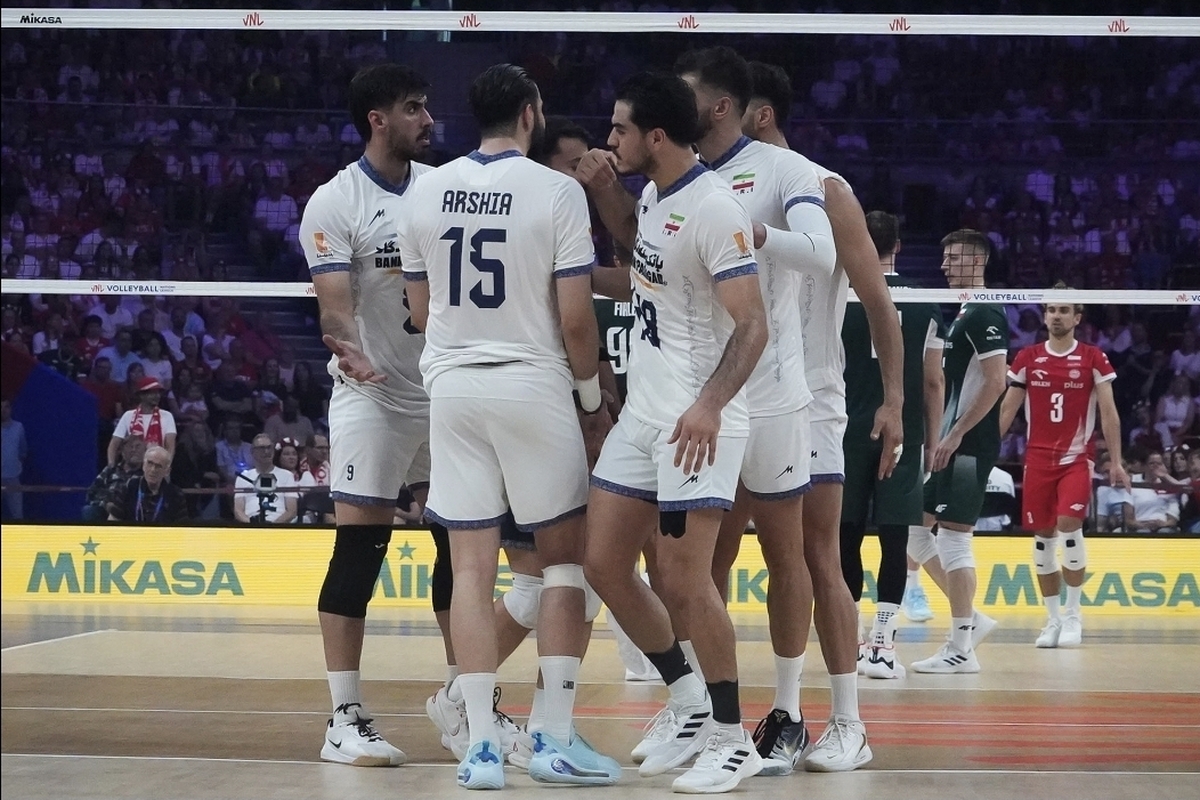 لیگ ملت‌های والیبال | شکست تلخ ایران مقابل خروس ها  درهای صعود برای تیم ملی بسته شد