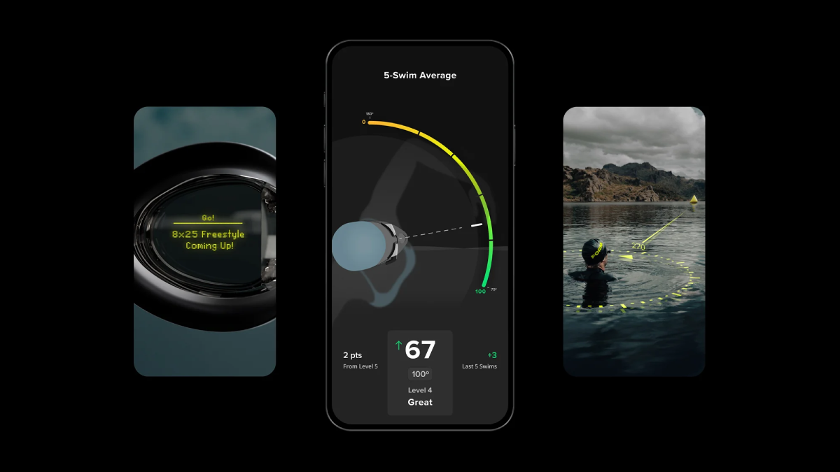 عینک هوشمند شنا با ضربانسنج و قطبنمای دیجیتال رونمایی شد + فیلم عینک هوشمند شنا با ضربانسنج و قطبنمای دیجیتال رونمایی شد + فیلم