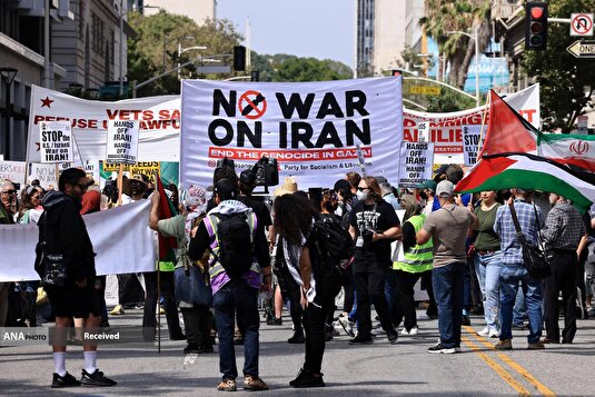 تظاهرات ضد جنگ در آمریکا