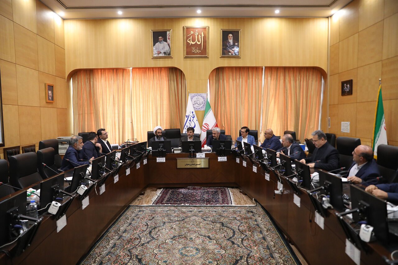 نشست کمیسیون قضائی و حقوقی با مدنیزاده؛ وزیر اقتصاد آماده ورود به مسائل اقتصادی و مالی است نشست کمیسیون قضائی و حقوقی با مدنیزاده؛ وزیر اقتصاد آماده ورود به مسائل اقتصادی و مالی است