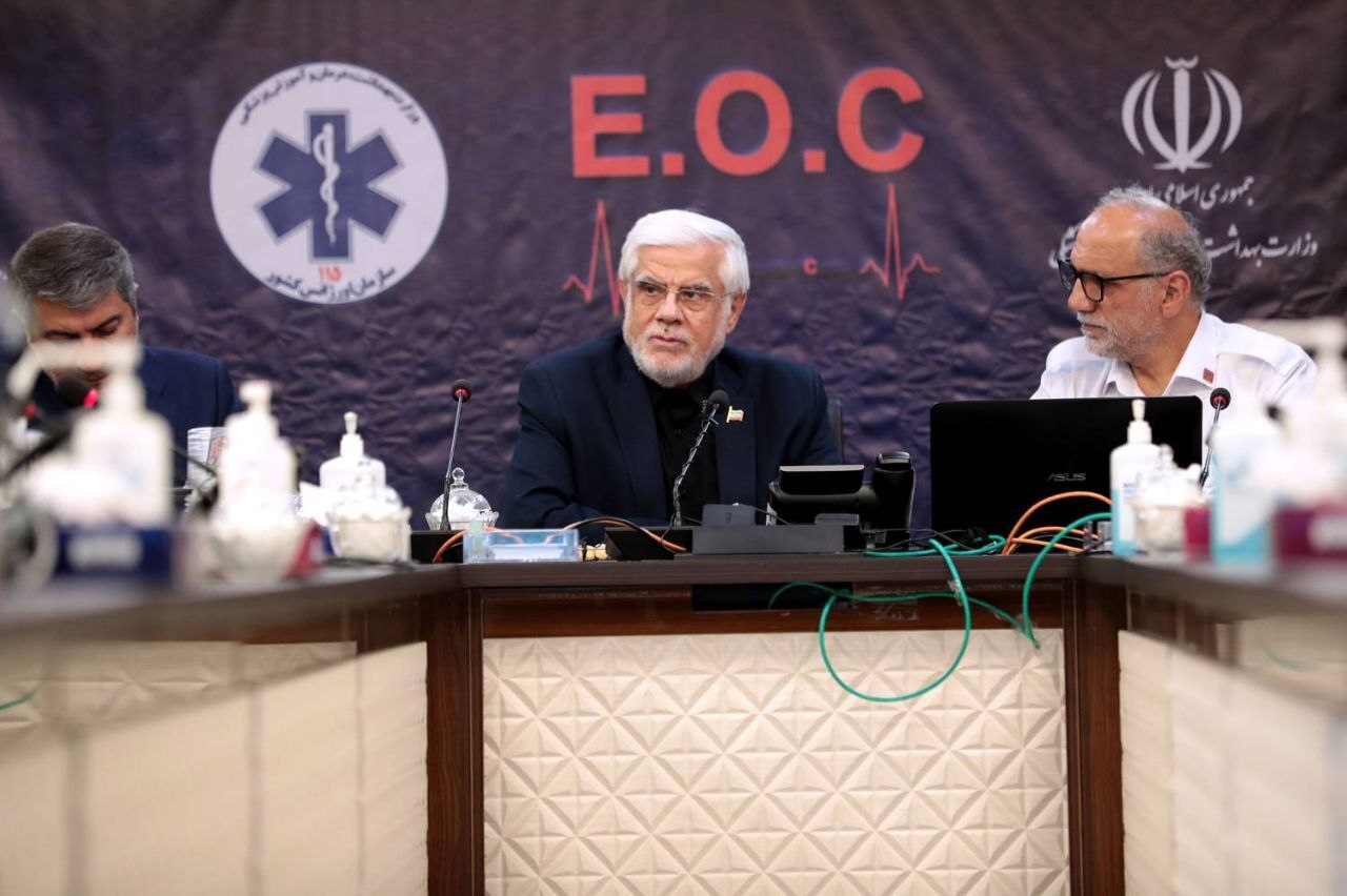 تقدیر معاون اول رئیسجمهور از تلاشهای اورژانس/ گزارش میعادفر از وضعیت امدادرسانی در حوادث اخیر تقدیر معاون اول رئیسجمهور از تلاشهای اورژانس/ گزارش میعادفر از وضعیت امدادرسانی در حوادث اخیر